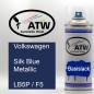 Preview: Volkswagen, Silk Blue Metallic, LB5P / F5: 400ml Sprühdose, von ATW Autoteile West.